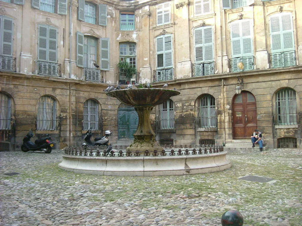 Fountain square, Aix en Provence