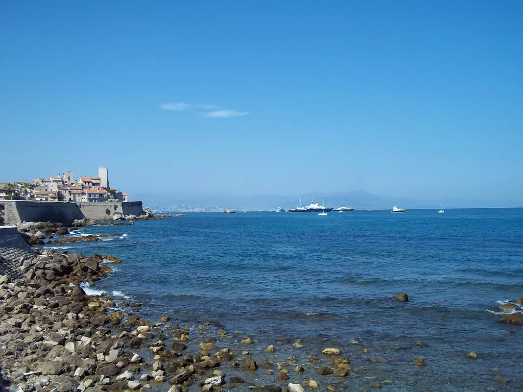Street in Antibes, France