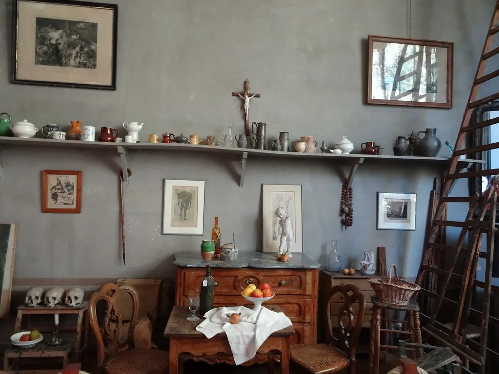 Atelier de Cézanne, Aix-en-Provence: the painter's studio on the Lauves hill, where he worked from 1902 to 1906. Resized and converted to WebP.