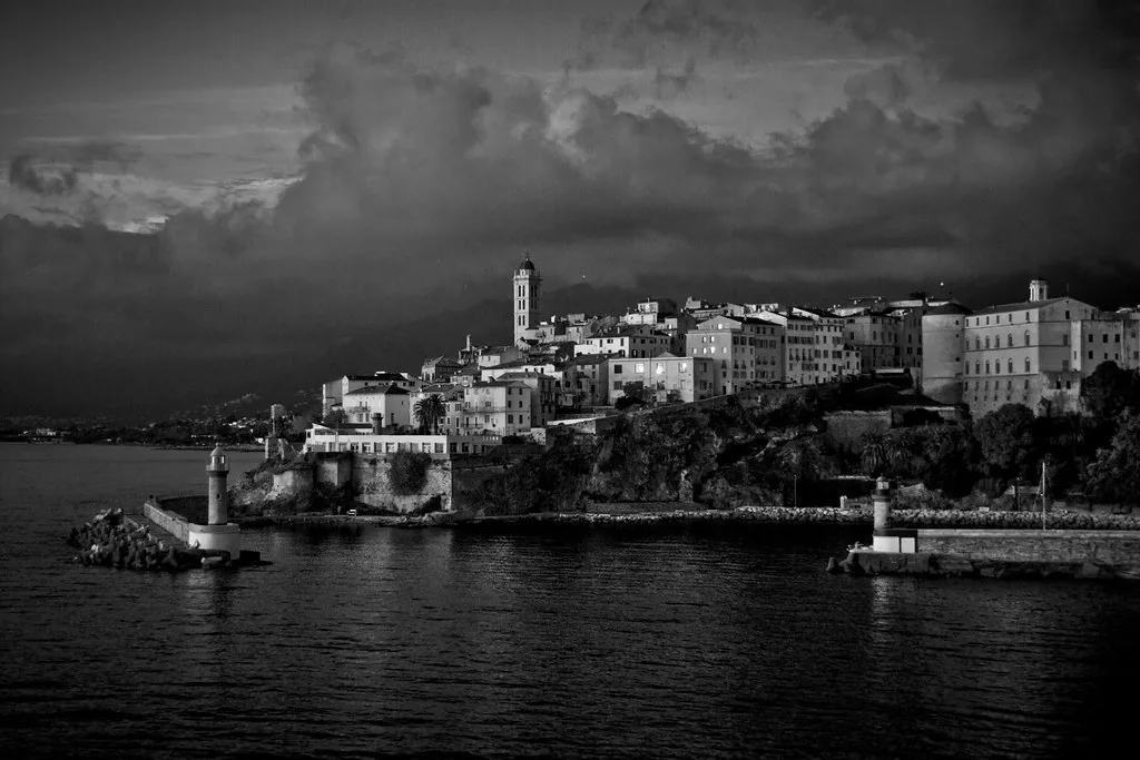 Old harbor of Bastia