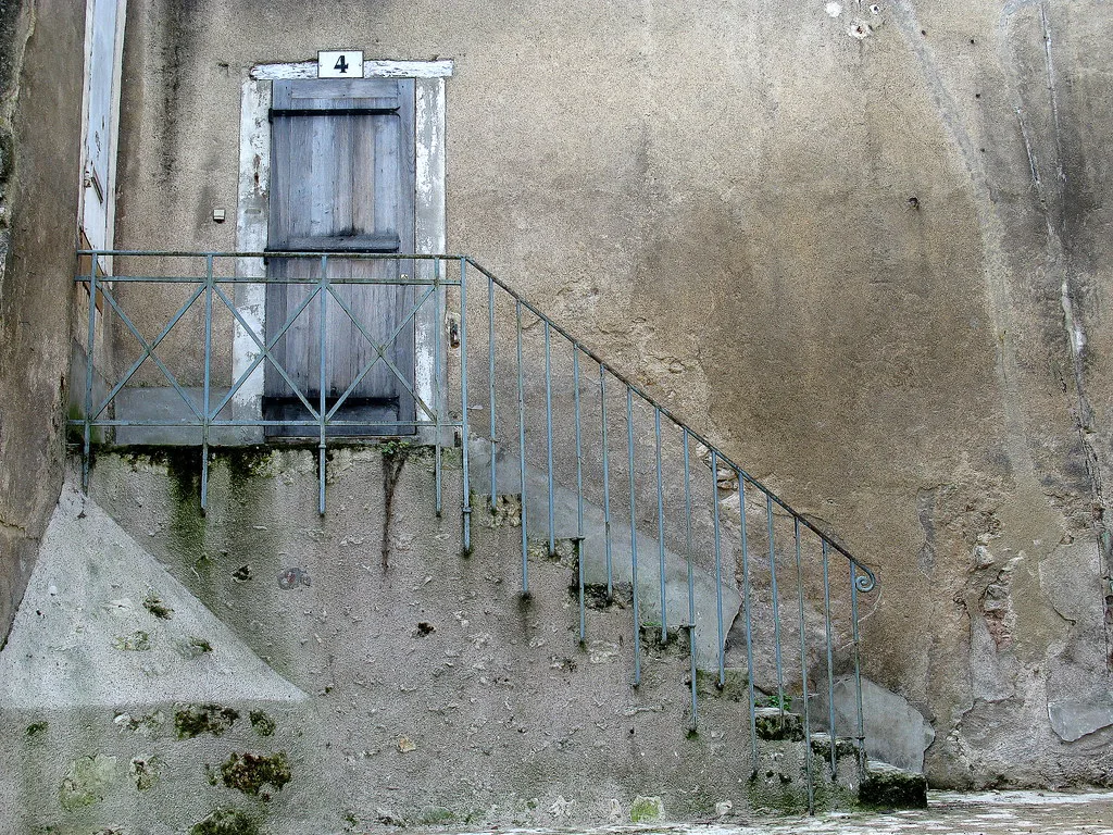 Blue Door, Blois, France