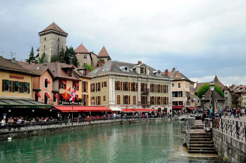 Arrivée à Annecy