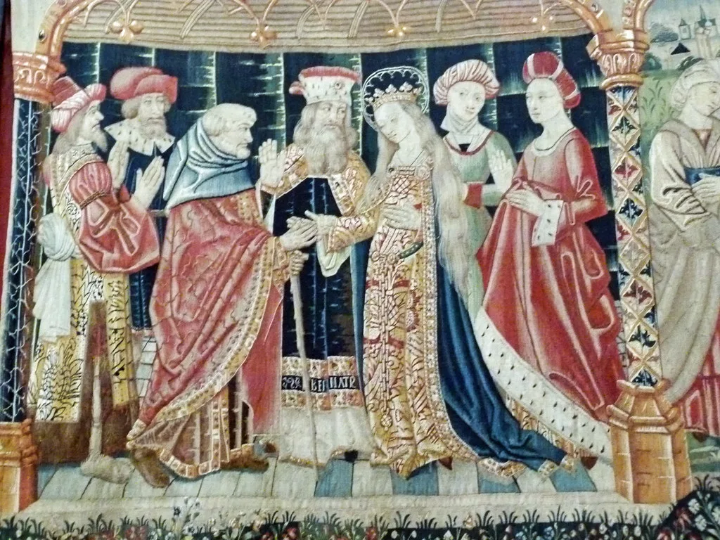 Beaune, Notre-Dame, Marienleben