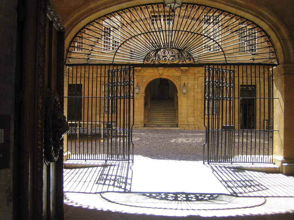 Courtyard in Aix-en-Provence