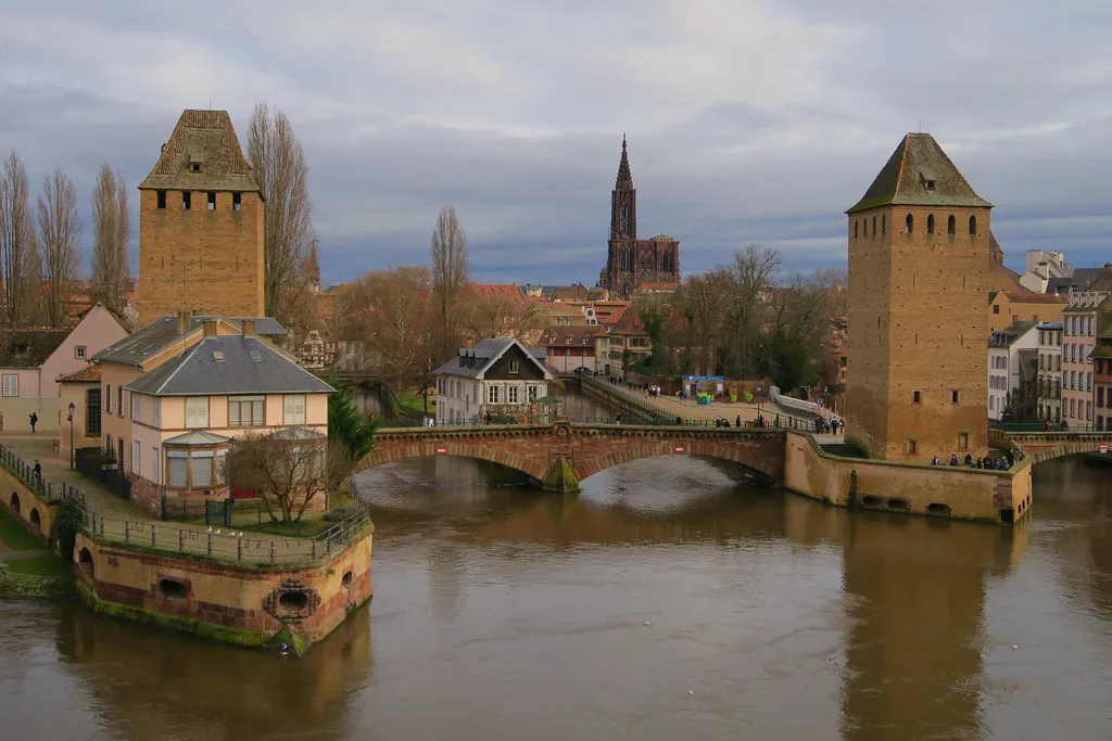 Strasbourg hivernal