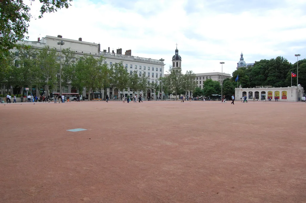 Place Bellecour in Lyon
