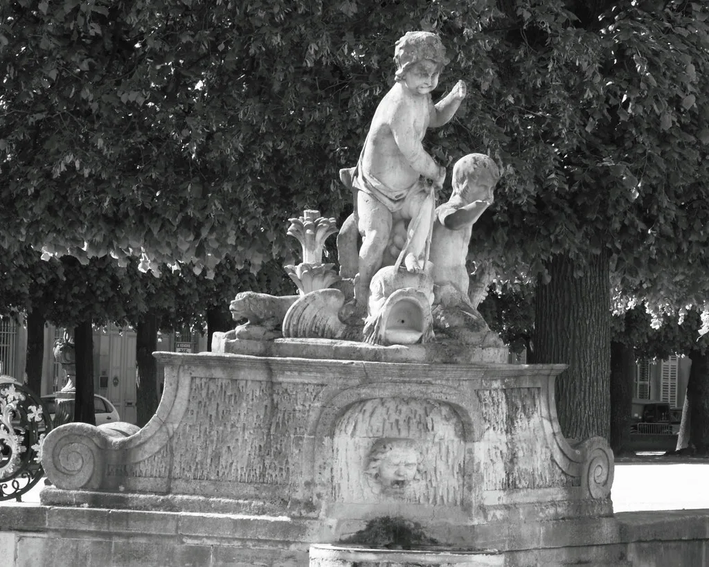 Sculpture, place de la Carrière, Nancy