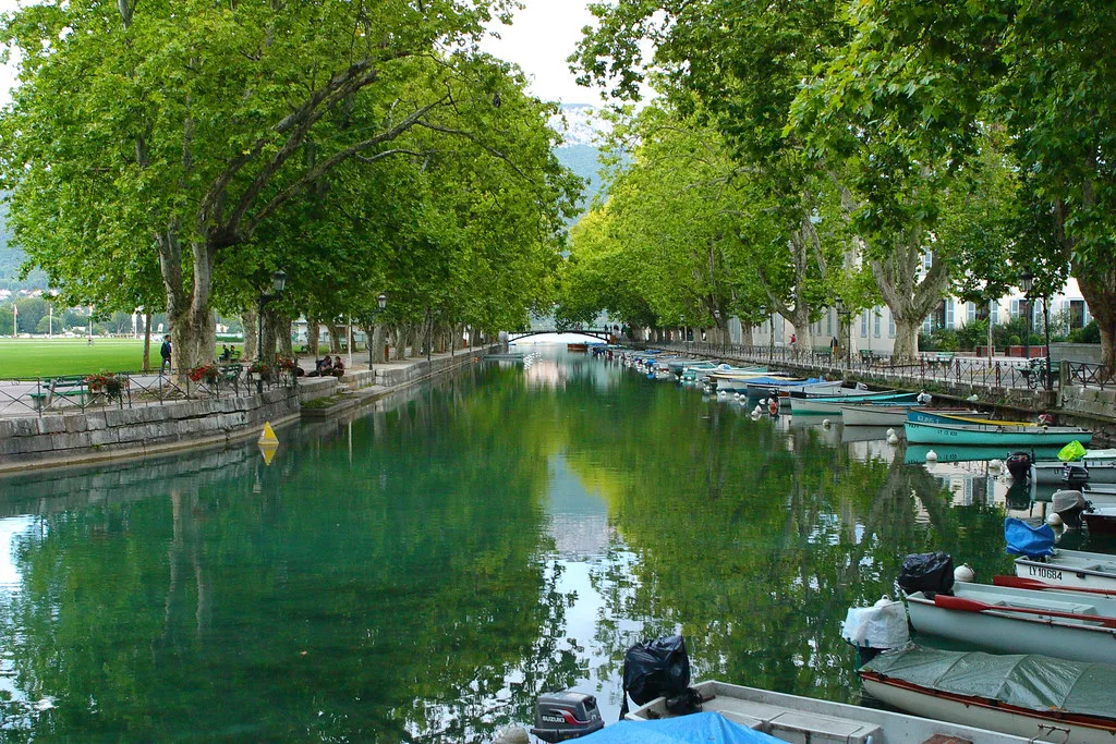 Pont des Amours (Bridge of Love), Annecy, France