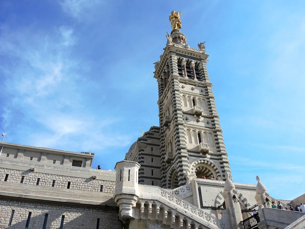 Venue view: Notre-Dame de la Garde basilica, Marseille, France Resized and converted to WebP.