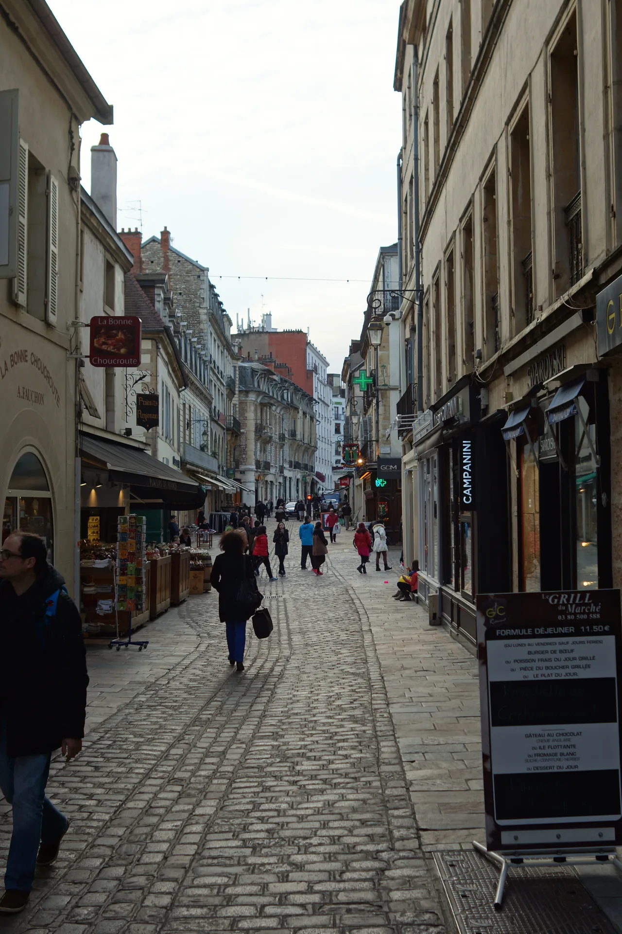 Street in Dijon, France