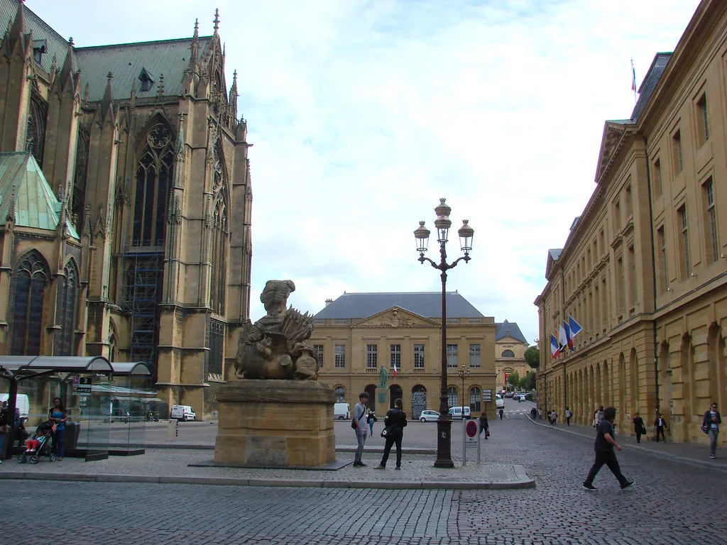 Street in Metz, France