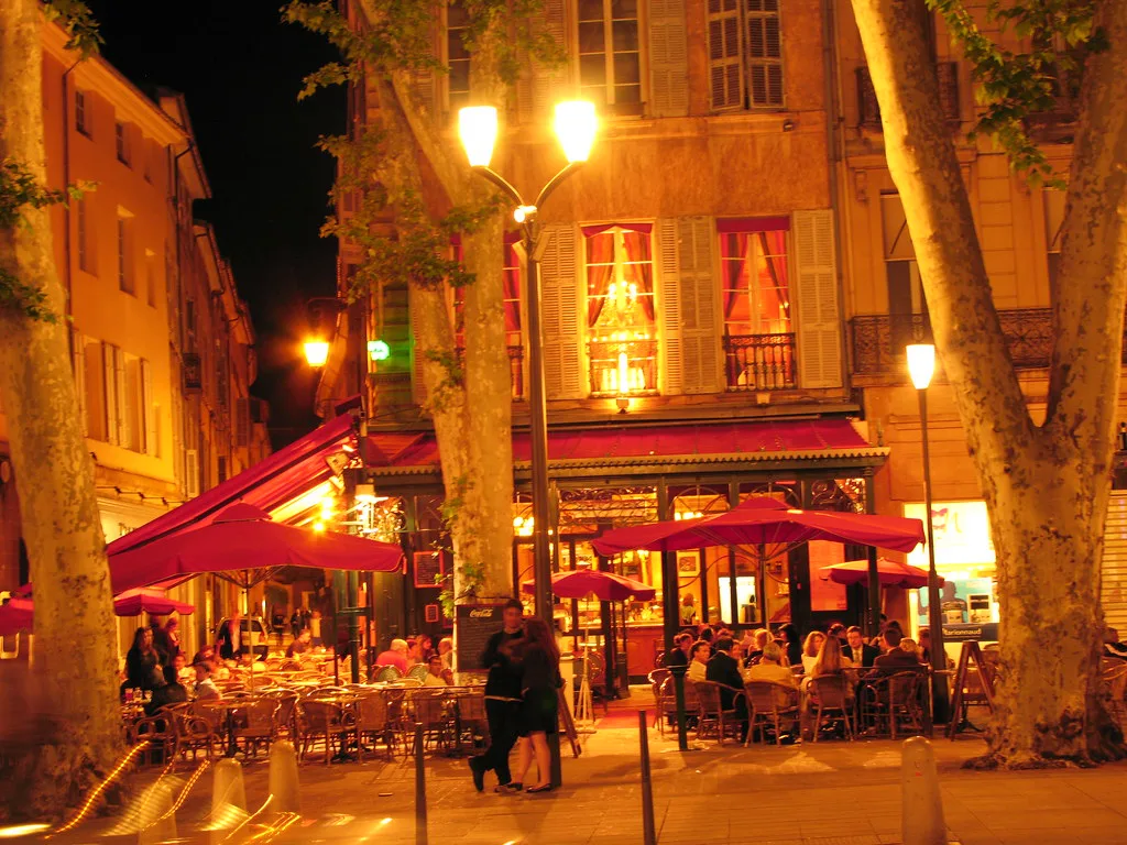 Street in Aix-en-Provence, France