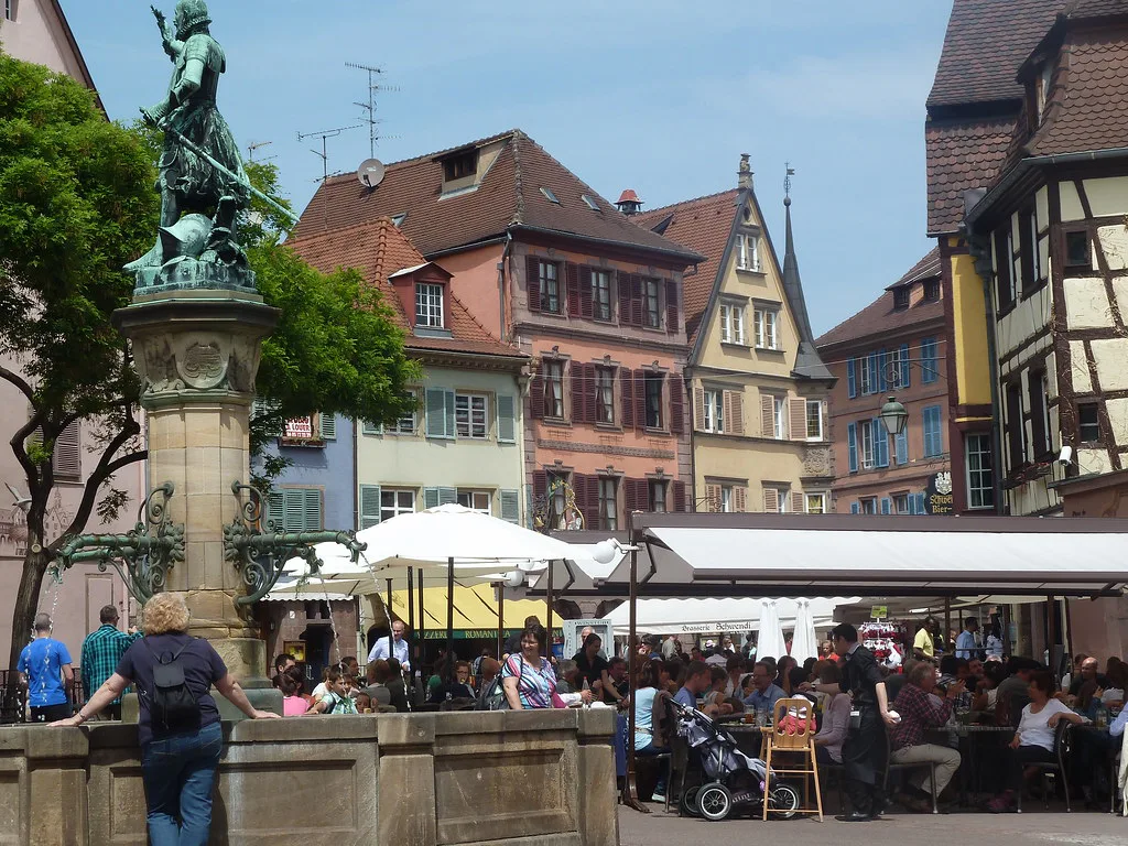 Street in Colmar, France