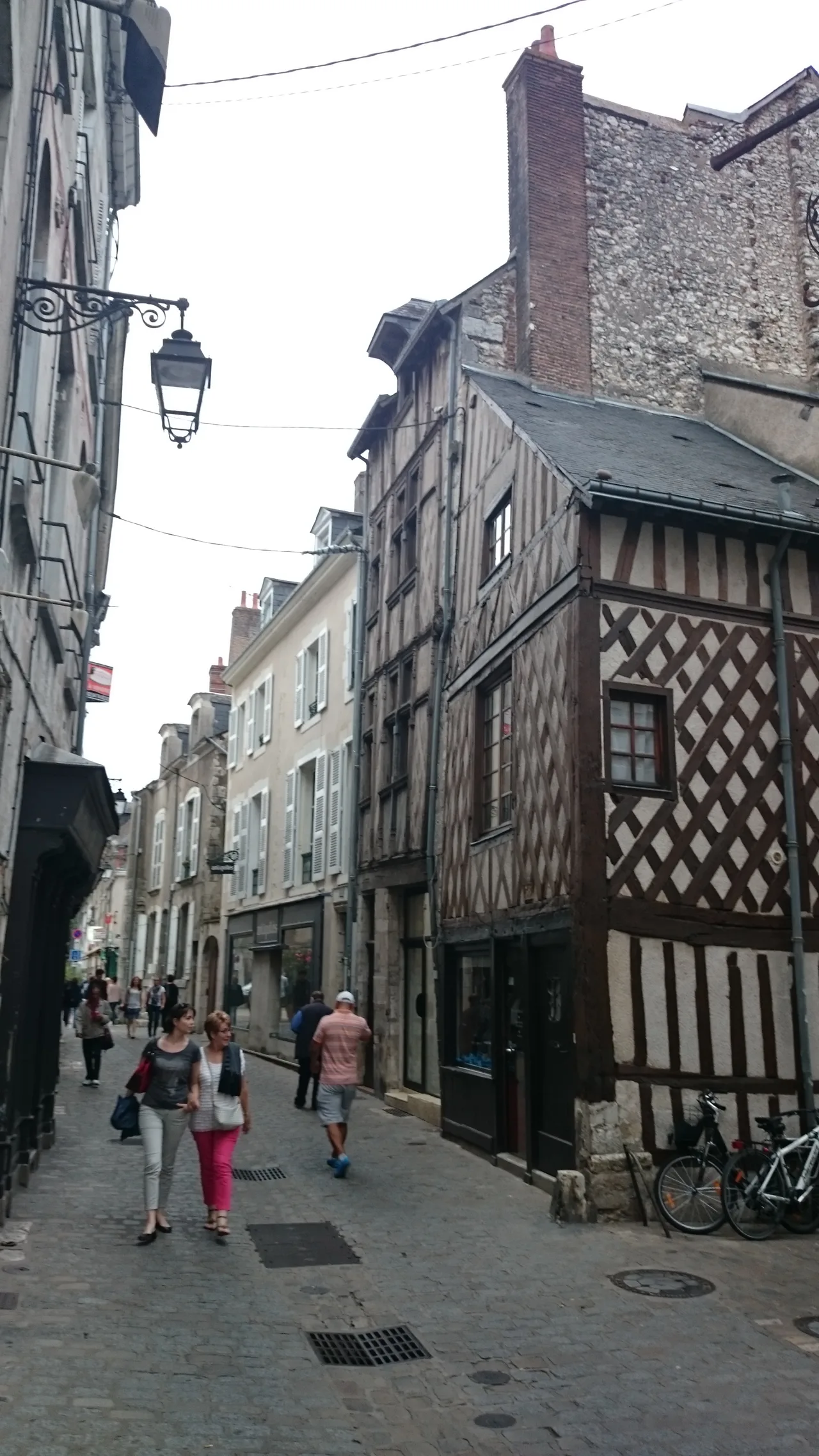 Street in Blois, France