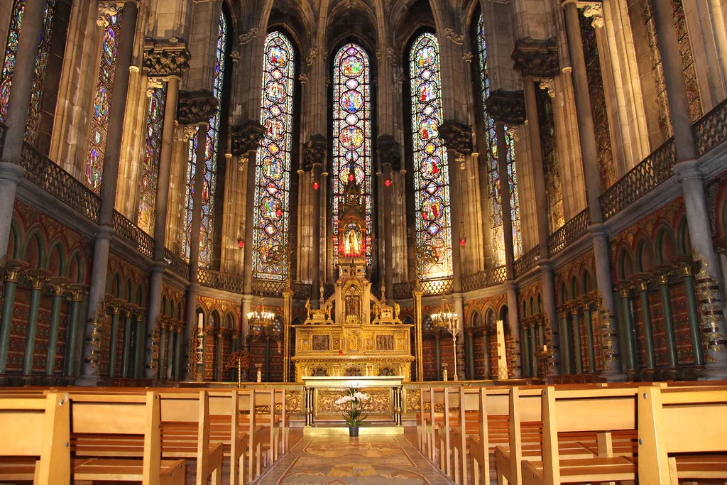 Venue view: Notre-Dame-de-la-Treille Cathedral in Vieux-Lille, Rue du Cirque Resized and converted to WebP.