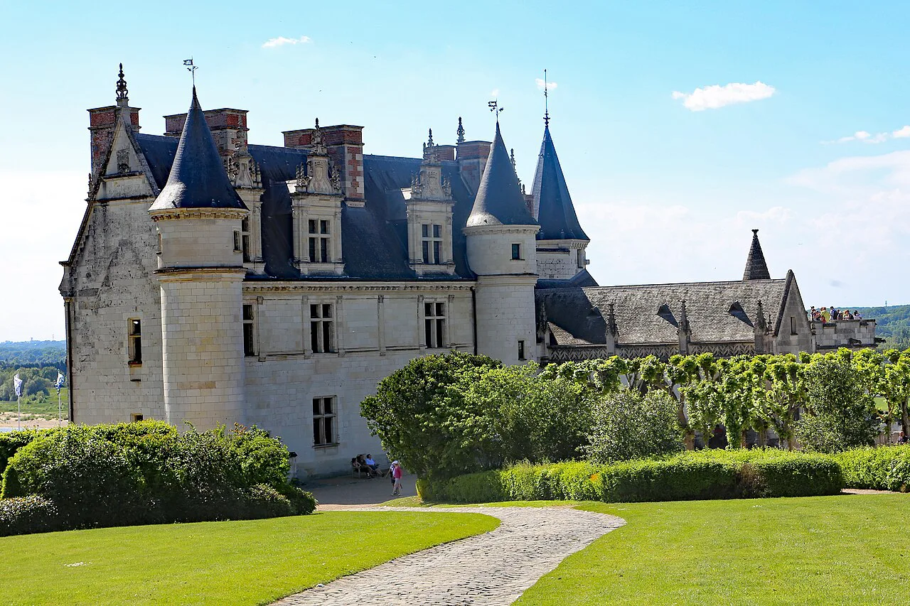 View of Amboise, France