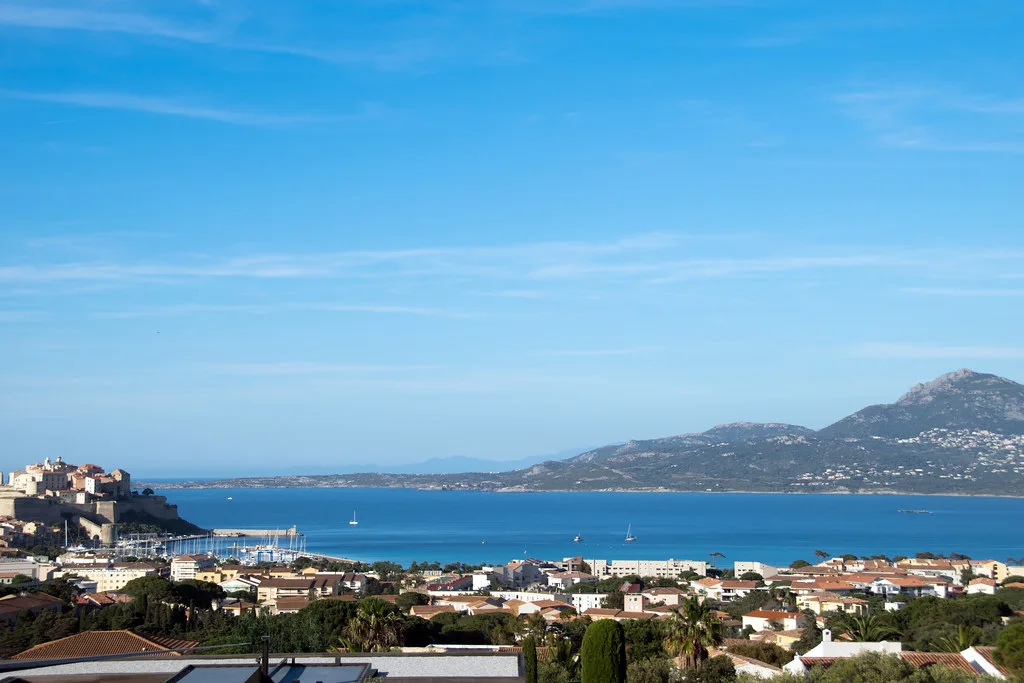Destination view: Calvi, France. Resized and converted to WebP.