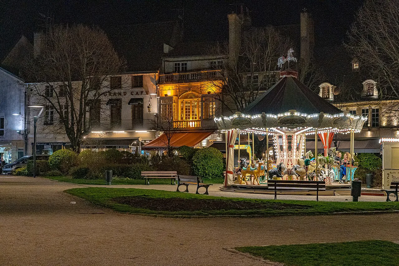 View of Beaune, France