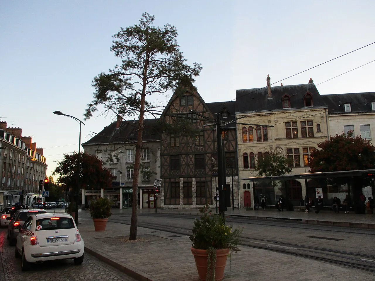 View of Orléans, France