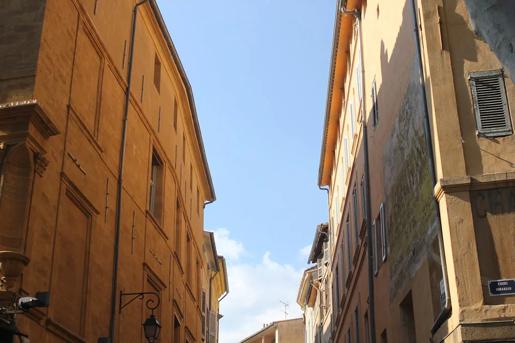 Street in Aix-en-Provence, France