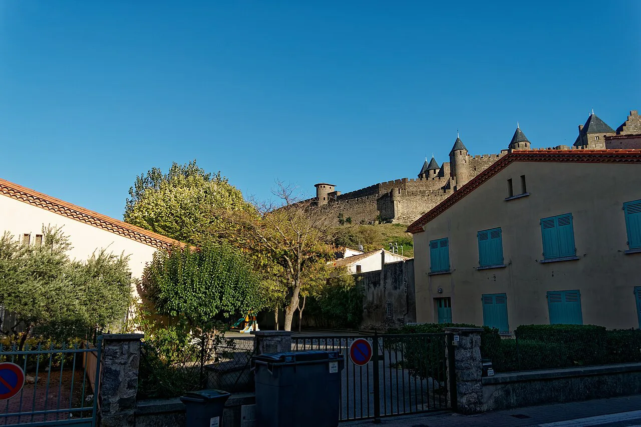 View of Carcassonne, France