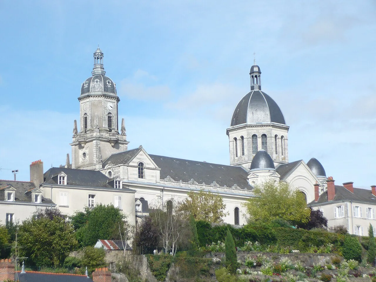 View of Angers, France