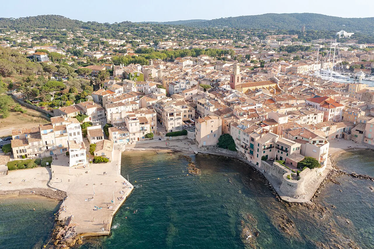 View of Saint-Tropez, France