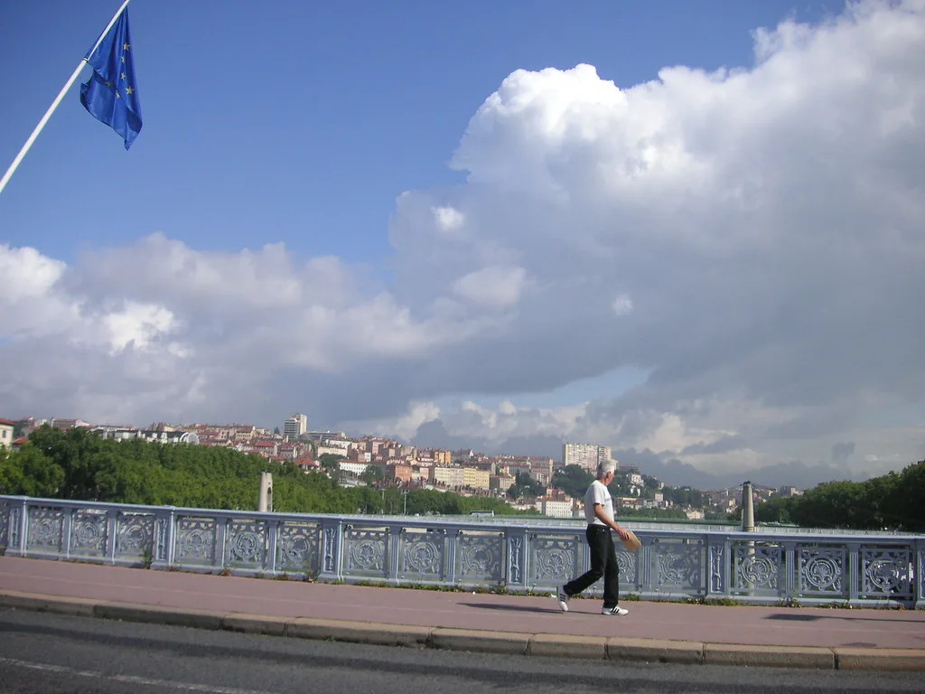Street in Lyon, France