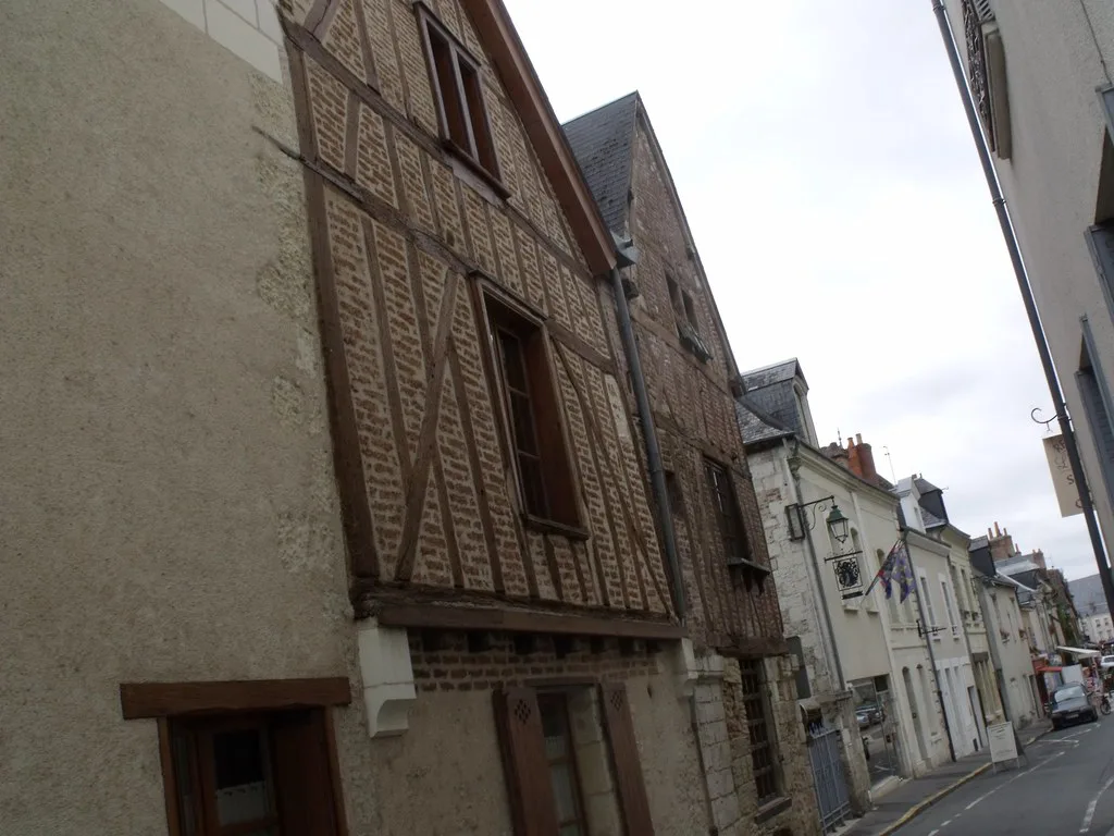 Timber framed house on Rue Victor Hugo, Amboise