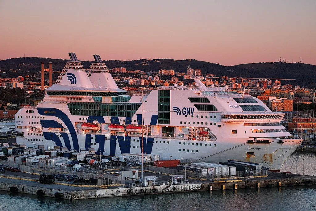 GNV Rhapsody, Civitavecchia, Marseille
