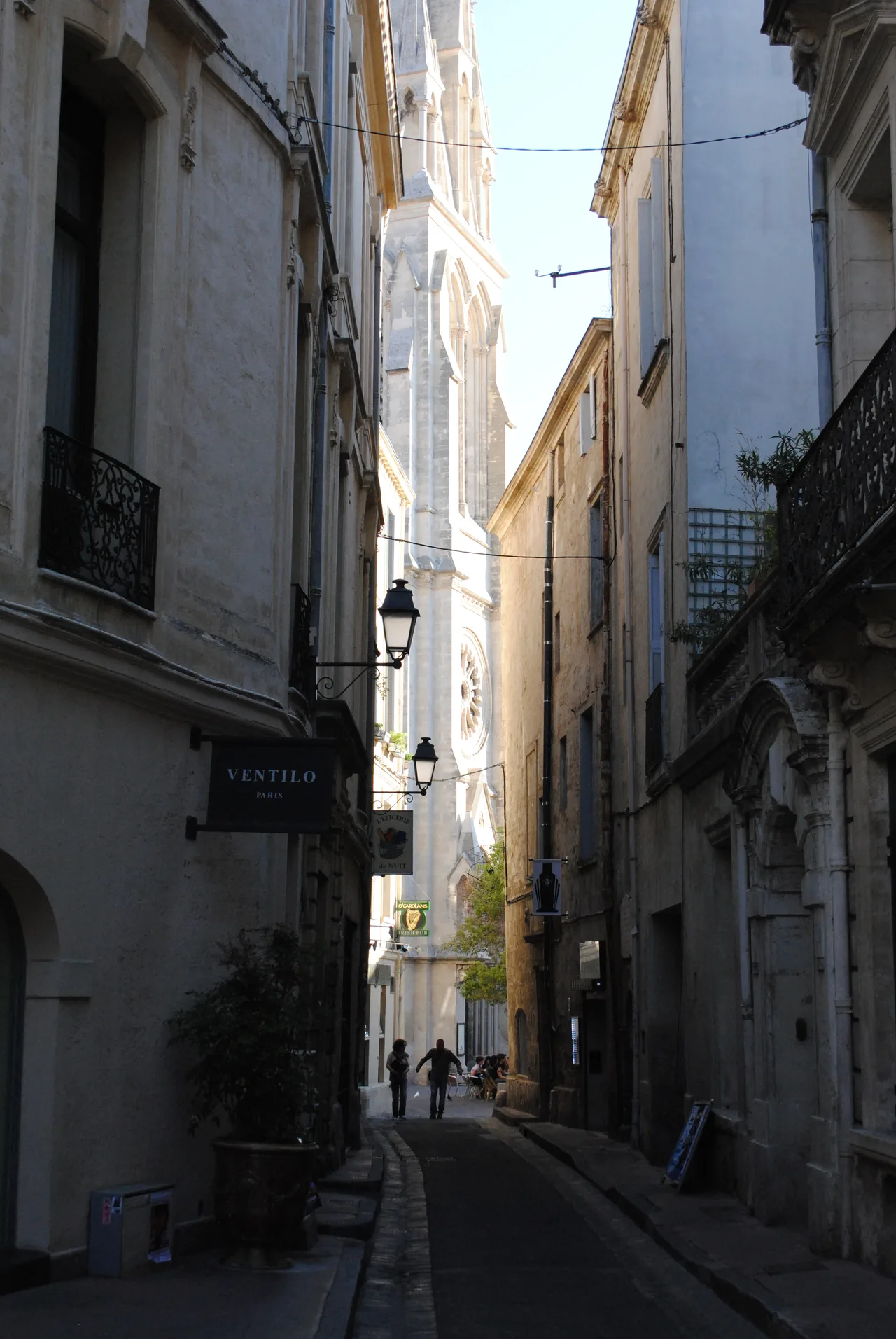 Street in Montpellier, France