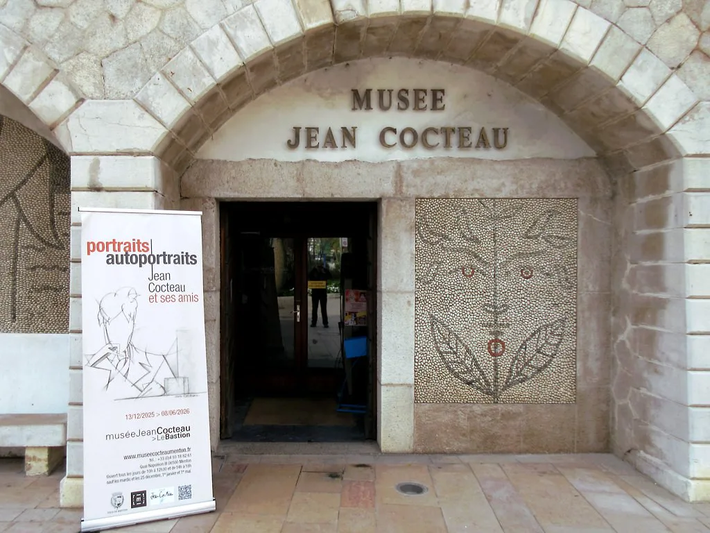 Surrealist Artist Jean Cocteau, Menton