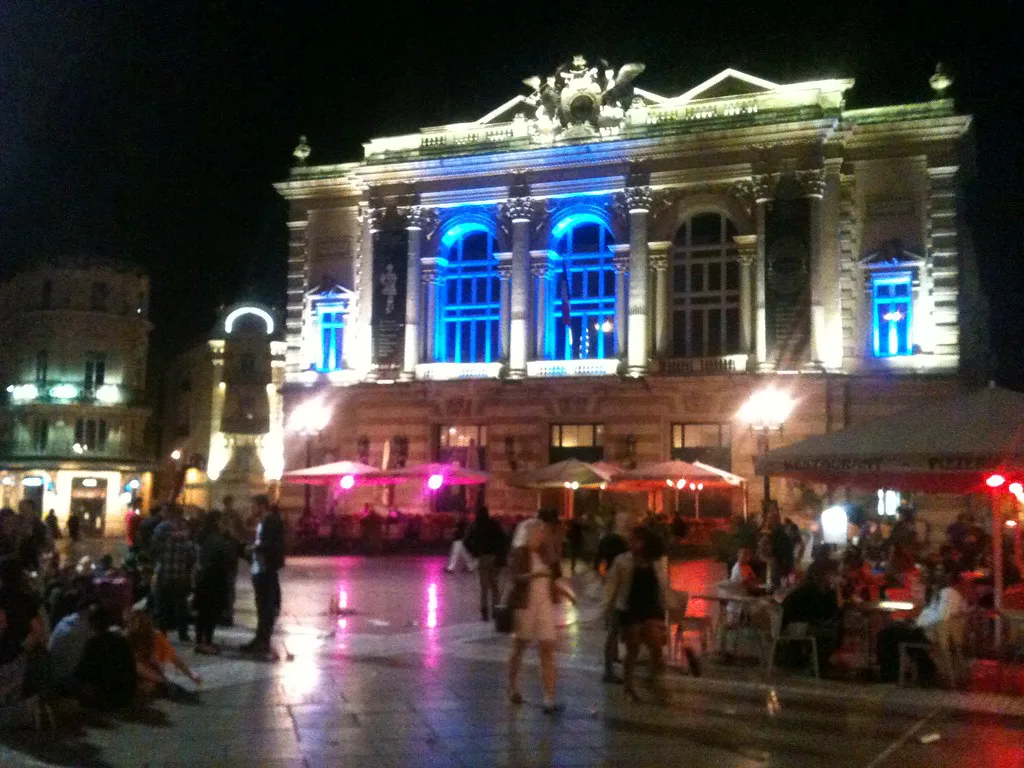 Evening in Montpellier
