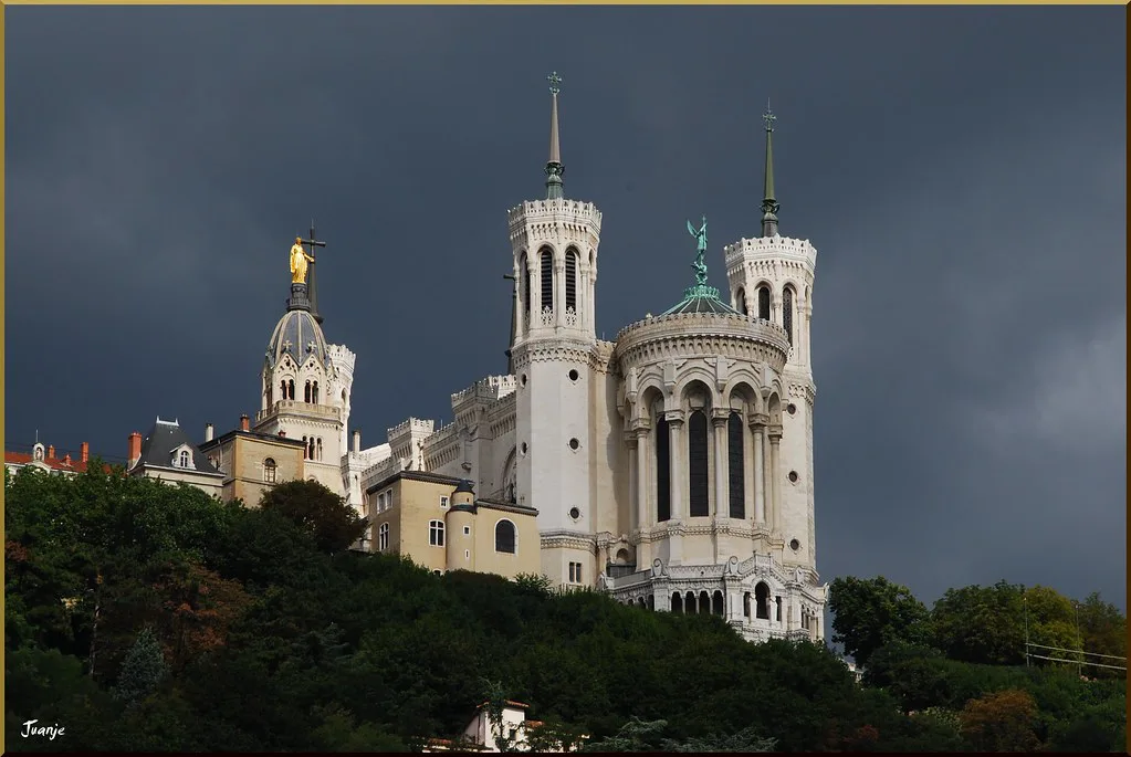 🇫🇷 🇪🇺 Basílica de Notre Dame de Fourviere (Lyon, Francia, 24-7- ) ⭐⭐⭐