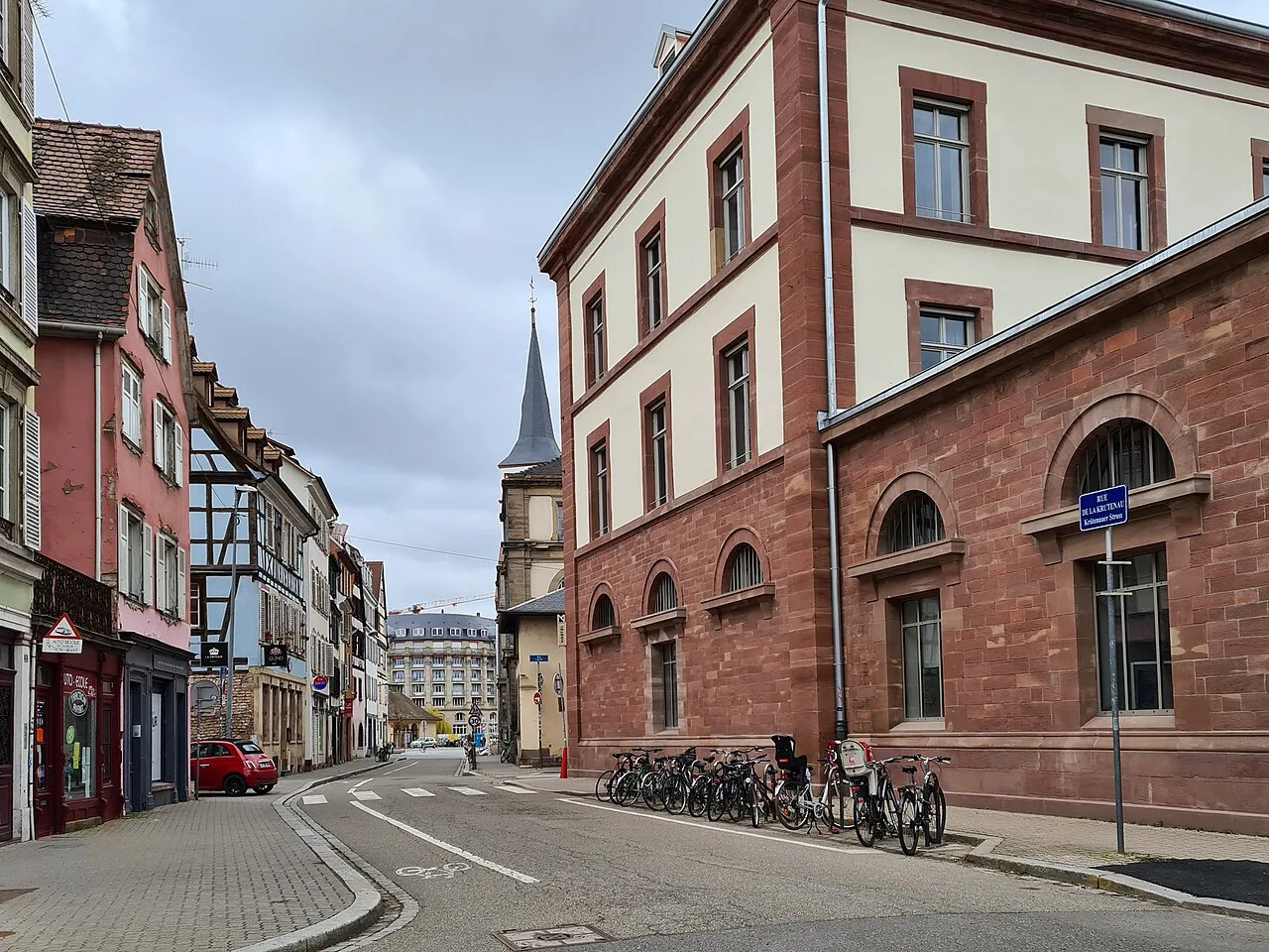 Strasbourg-Rue de la Krutenau et rue Munch