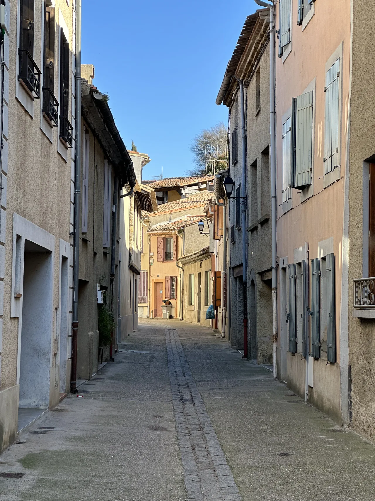 Street in Carcassonne, France