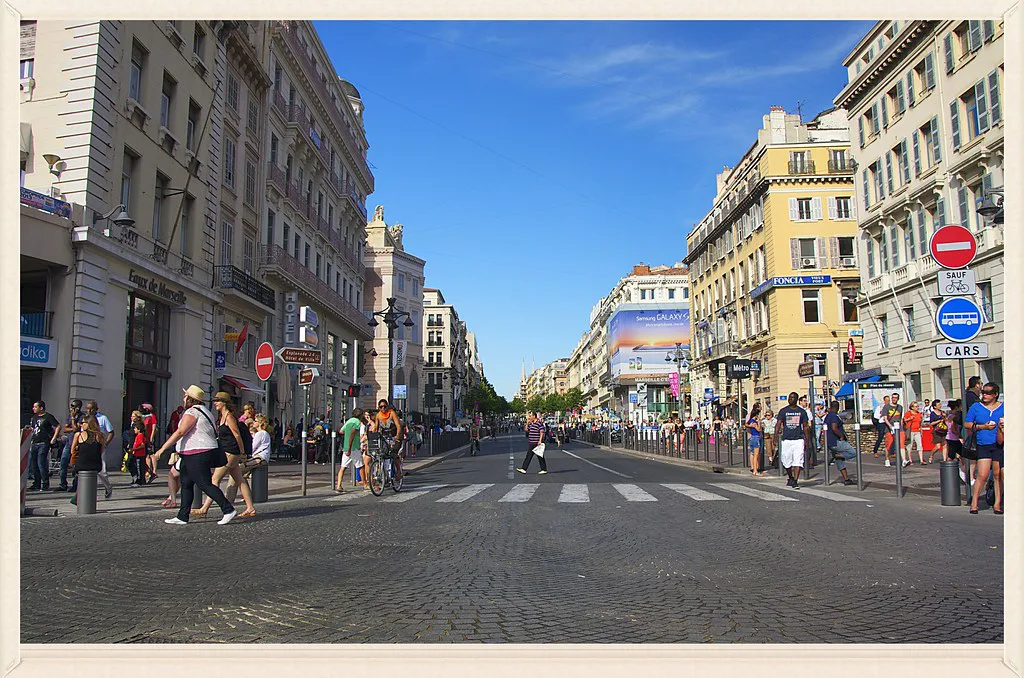 La Canebiére de Marseille