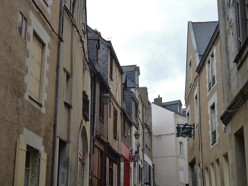 Street in Angers, France