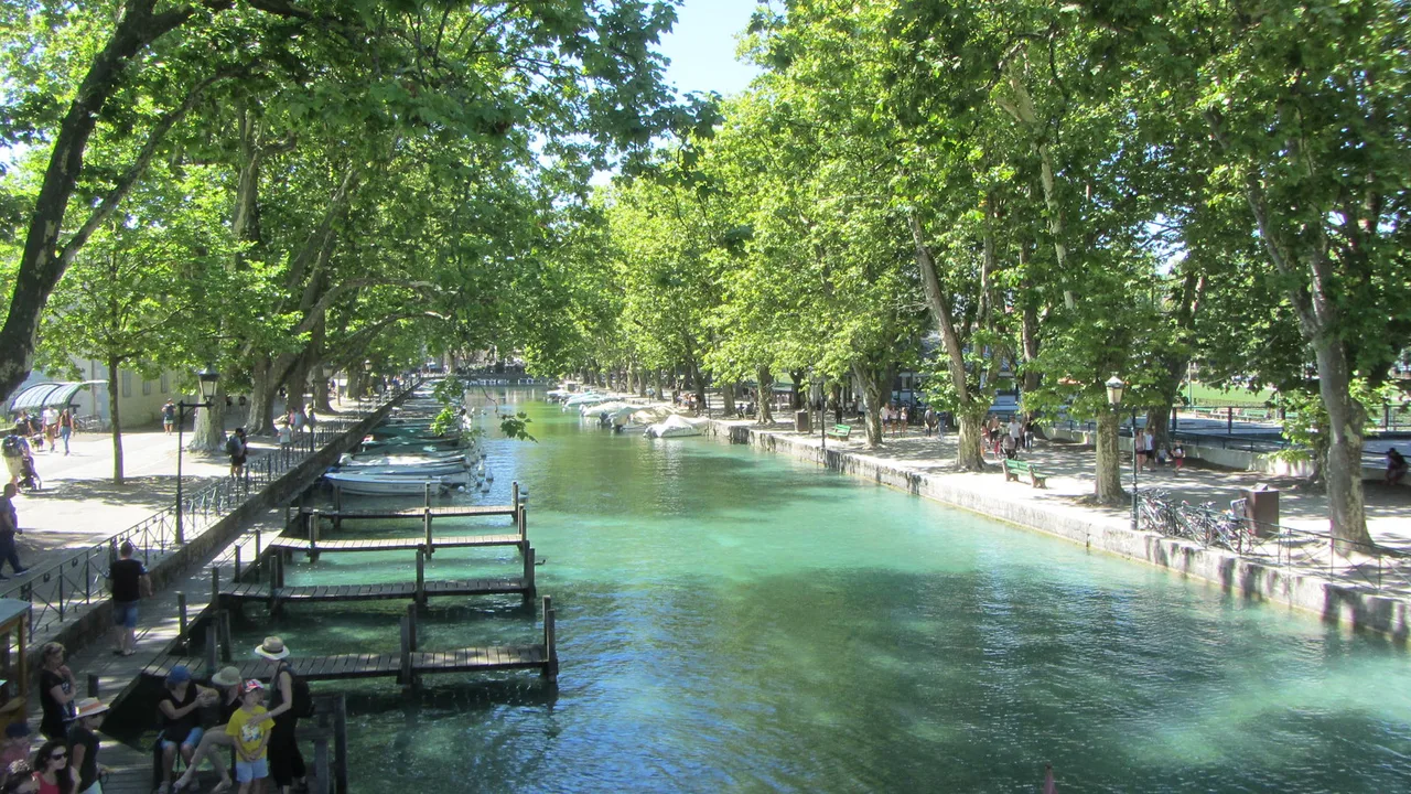 Street in Annecy, France