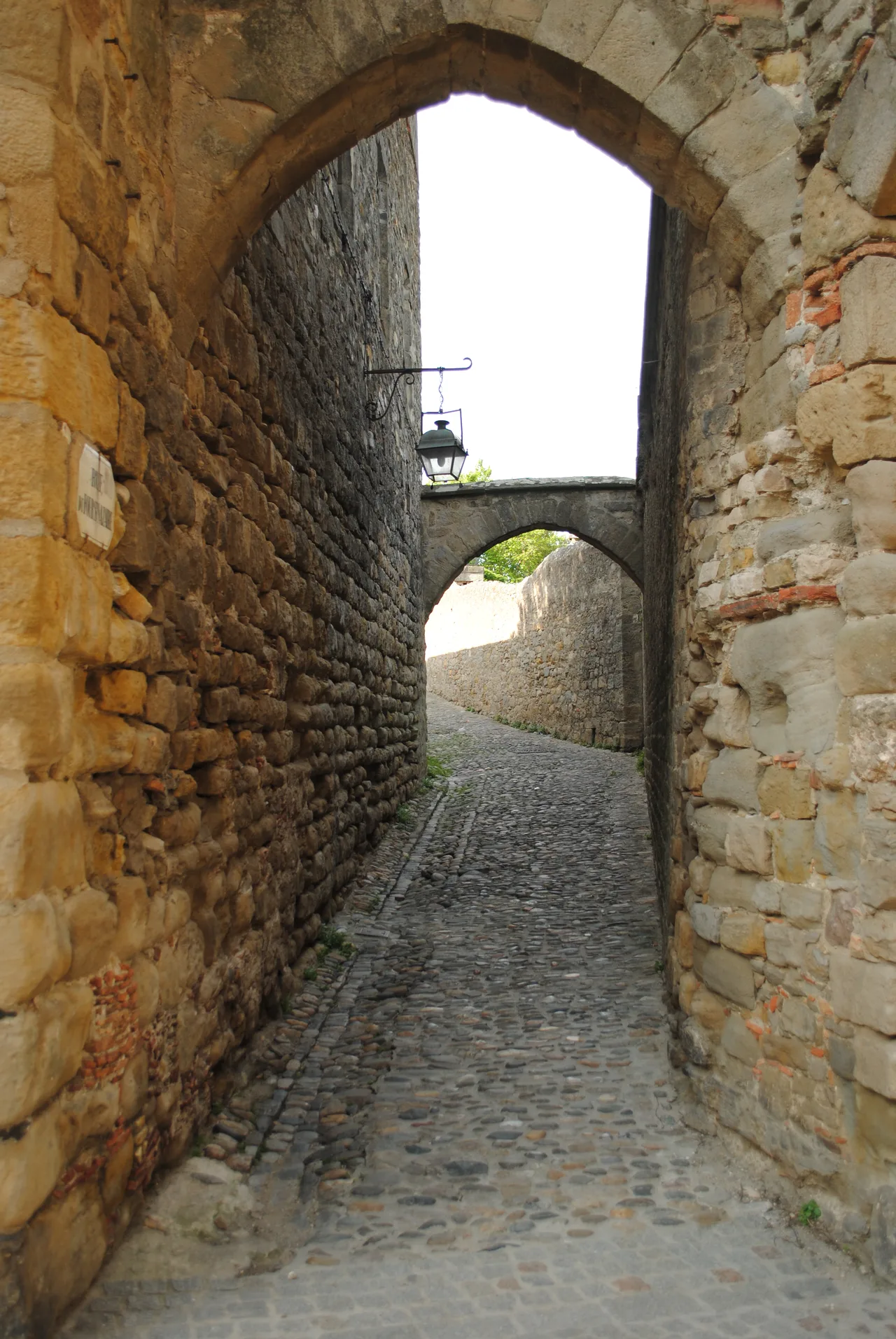 Street in Carcassonne, France