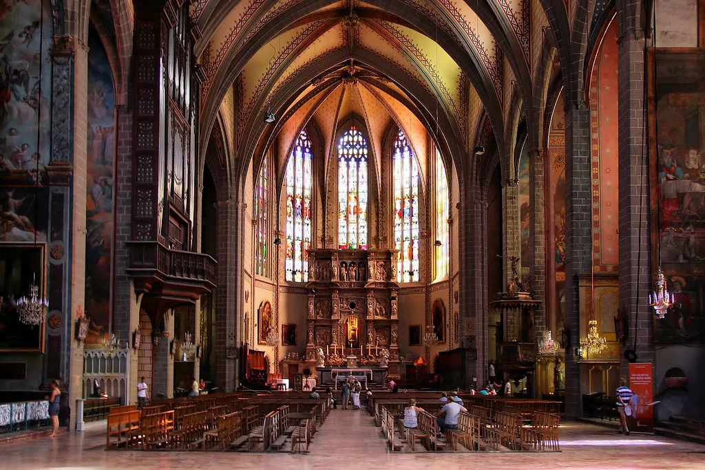 Venue view: Basilique-Cathédrale de Saint-Jean-Baptiste de Perpignan, the cathedral featured in the guide. Resized and converted to WebP.