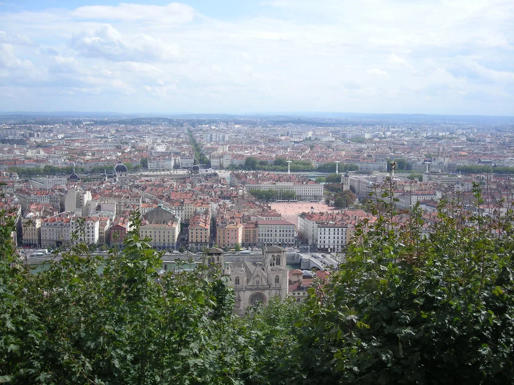 Destination view: Lyon, France. Resized and converted to WebP.