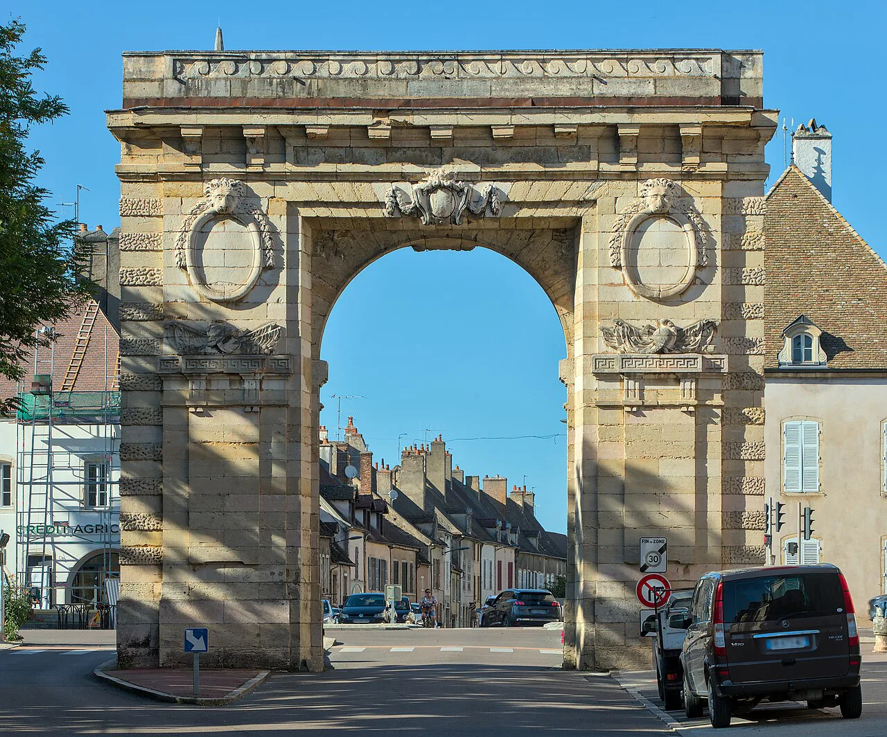 View of Beaune, France