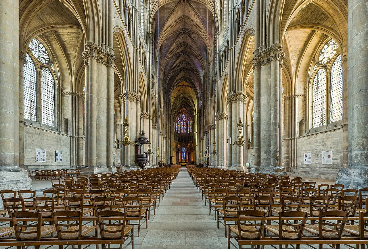 View of Reims, France