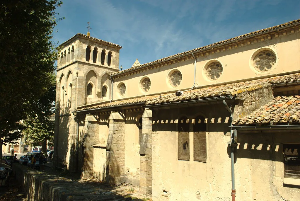 Venue view: Église Saint-Gimer in Carcassonne, the church at the heart of the Saint-Gimer quarter below the Cité. Resized and converted to WebP.