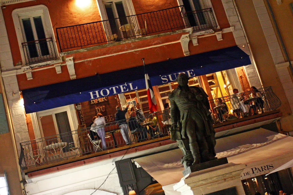 Street in Saint-Tropez, France