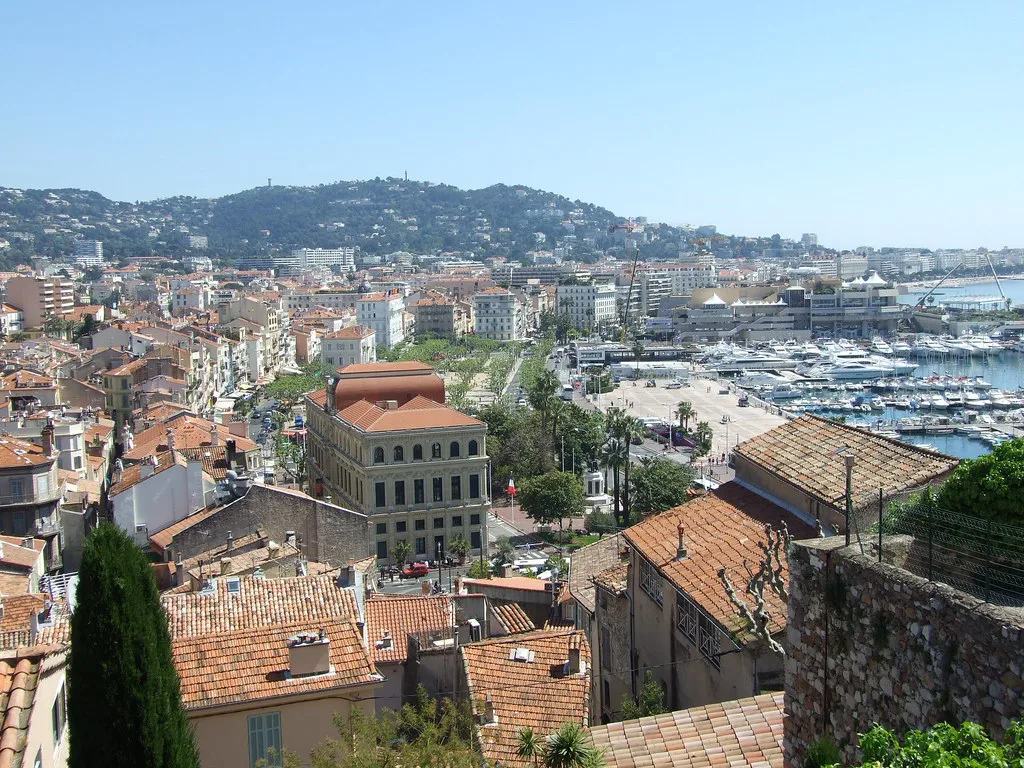 Cannes from the old town