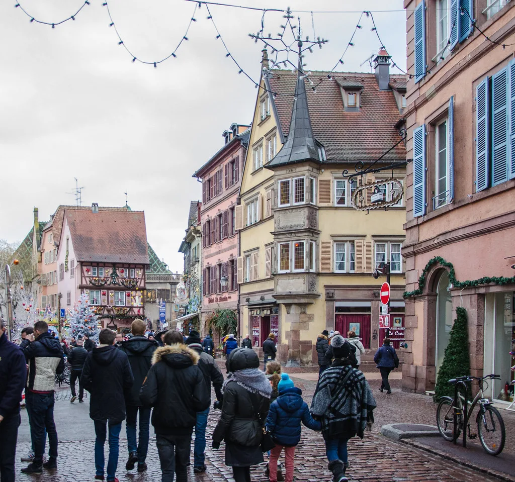 Bel oriel d'angle de la maison Sandherr (au lion rouge), Colmar