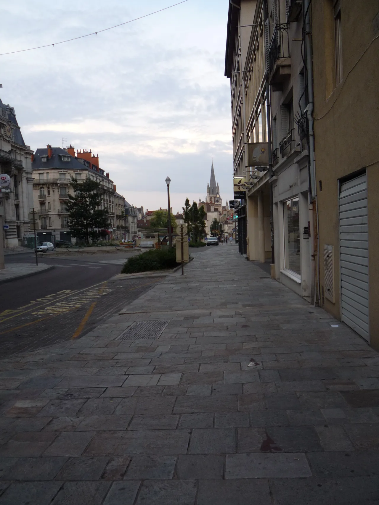 Une rue aléatoire à Dijon
