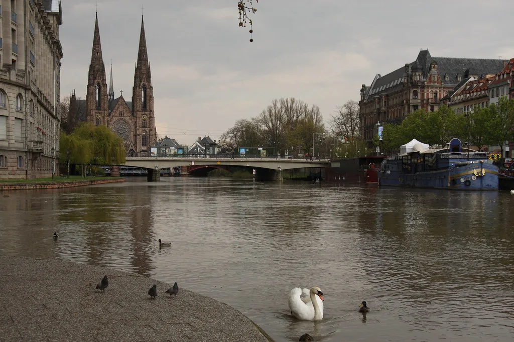 Street in Strasbourg, France